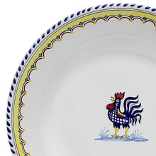 Load image into Gallery viewer, ORVIETO BLUE ROOSTER SIMPLE: Dinner Plate - Artistica.com
