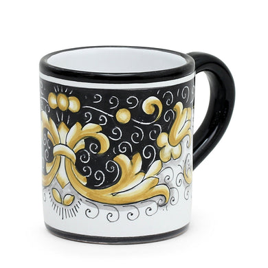 DERUTA COLORI: Mug - BLACK/GOLD - Artistica.com