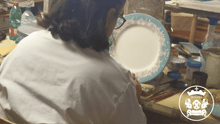 Load image into Gallery viewer, DERUTA COLORI: Salad Plate - BLUE GENZIANA - Artistica.com

