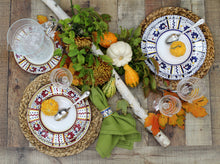 Load image into Gallery viewer, ORVIETO BLUE ROOSTER: Dinner Plate - Artistica.com
