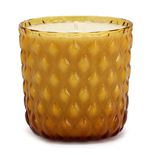 Load image into Gallery viewer, CRYSTAL CANDLES: Net Glass Design Candle ~ AMBER (10 Oz) - Artistica.com
