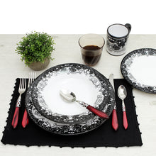 Load image into Gallery viewer, DERUTA COLORI: Dinner Plate - BLACK/GRAY - Artistica.com
