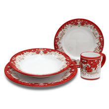 Load image into Gallery viewer, DERUTA COLORI: 4 Pieces Place Setting Bundle - RED - Artistica.com
