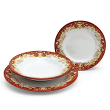 Load image into Gallery viewer, DERUTA COLORI: 3 Pieces Place Setting Bundle - CORAL RED - Artistica.com
