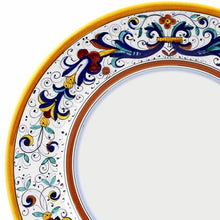 Load image into Gallery viewer, RICCO DERUTA: Dinner Plate - White Center - Artistica.com

